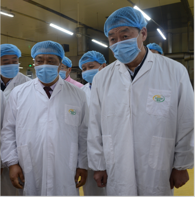 江西省省長(zhǎng)劉奇考察江西圣農(nóng)食品 - 誠(chéng)信圣農(nóng)·品質(zhì)圣農(nóng) - 雞病專業(yè)網(wǎng)